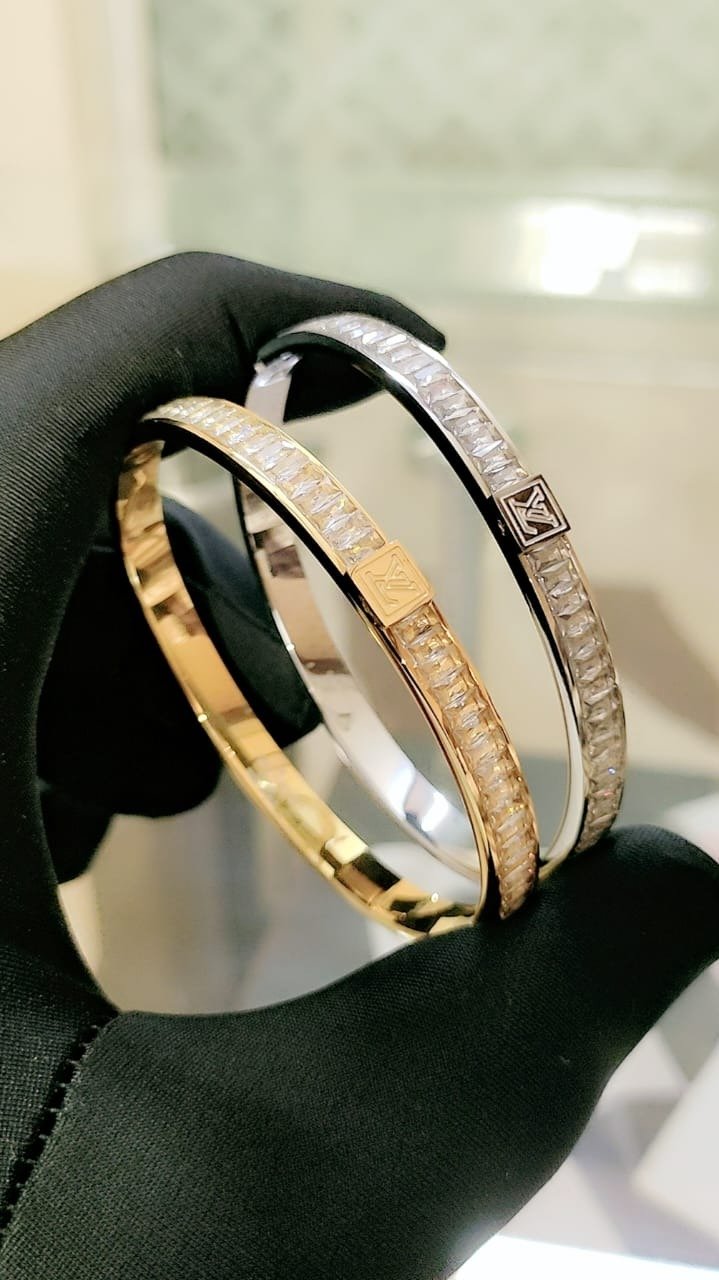 Bangles Stainless Steel 2 piece