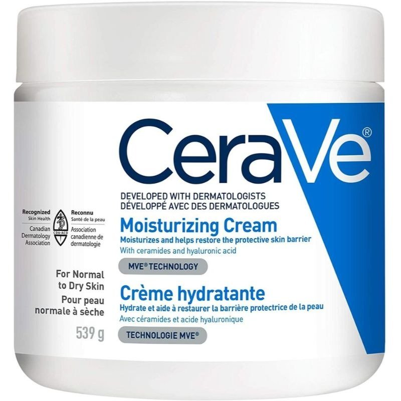 Cerave Daily Face & Body Moisturizing Cream For Dry Skin 453-G