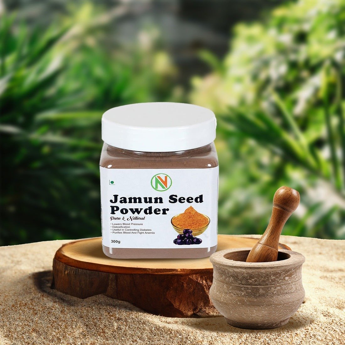NatureVit Jamun Seed Powder For Diabetes 300g