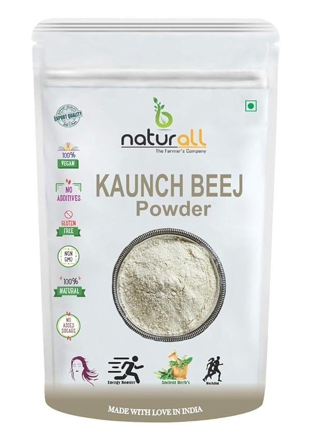 B Naturall Kaunch Beej Powder | Mucuna Pruriens Powder - 100 GM By B Naturall