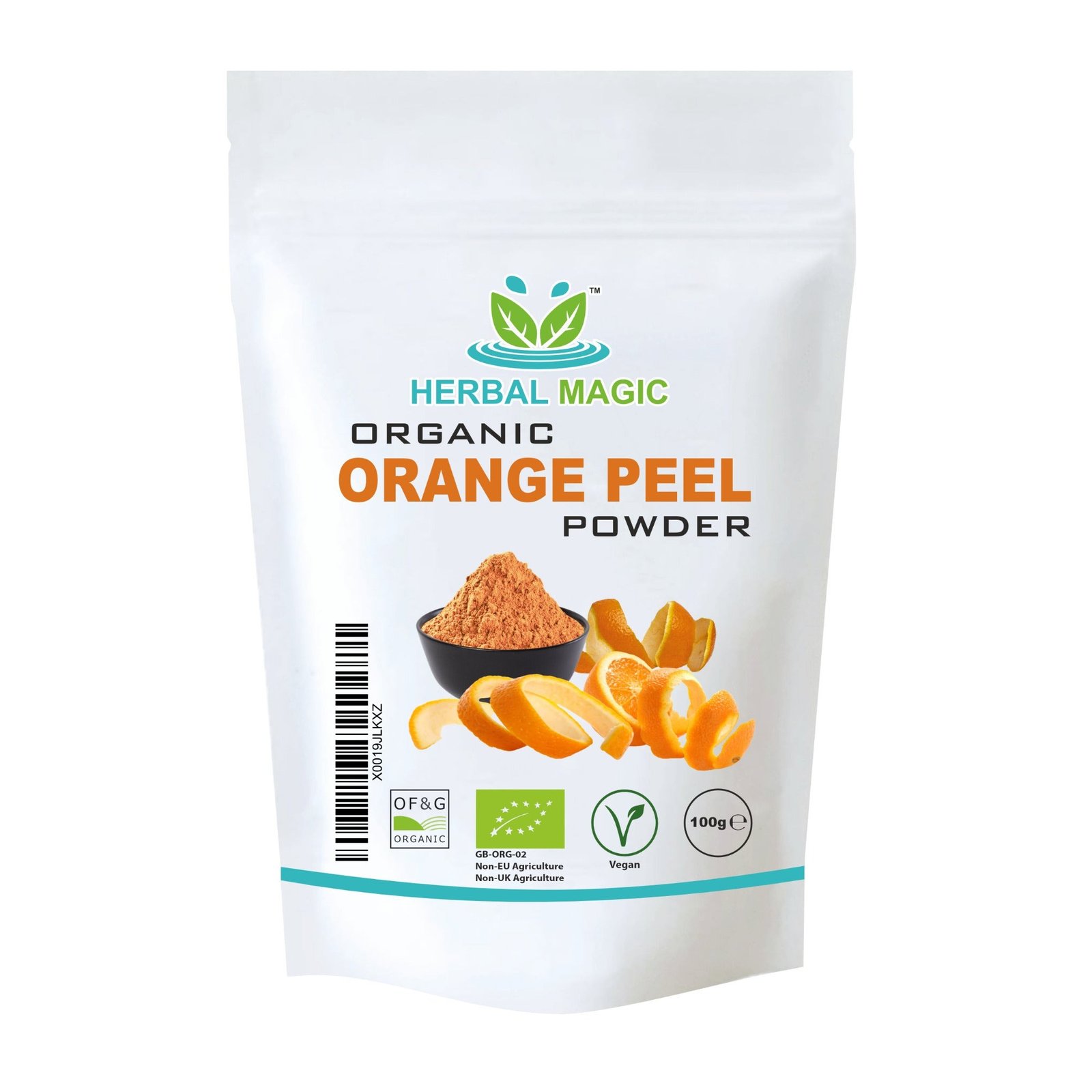 Organic Orange peel powder 100gm