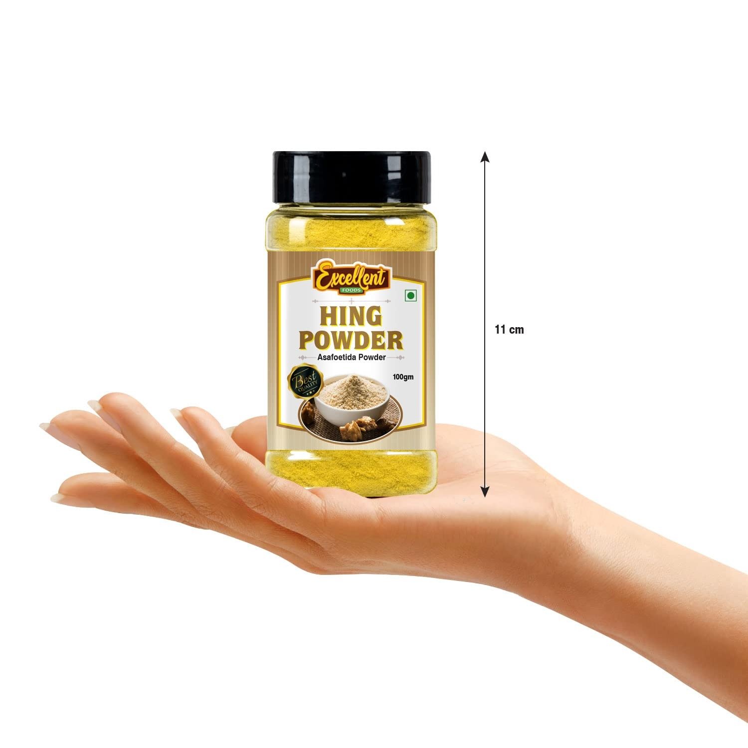 EXCELLENT FOODS - Asafetida Powder ( Kabuli Hing), 100g