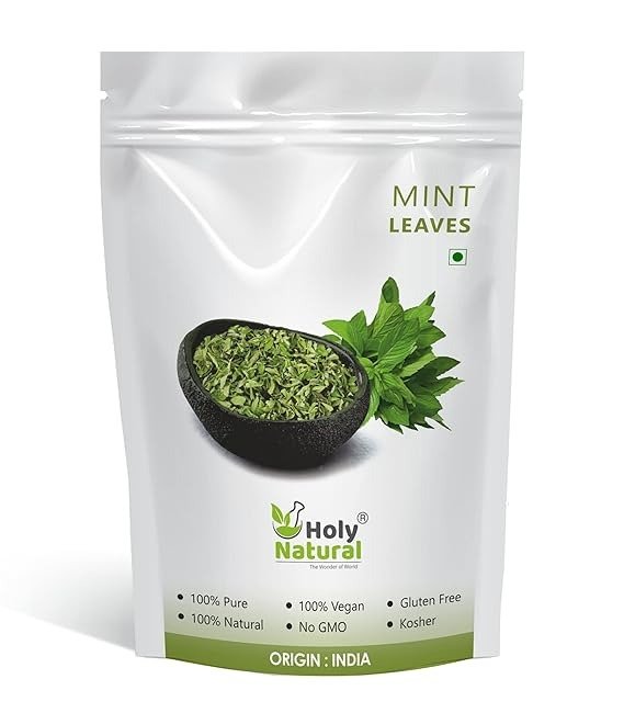 Holy Natural Mint Leaves (Dried) - 100 GM