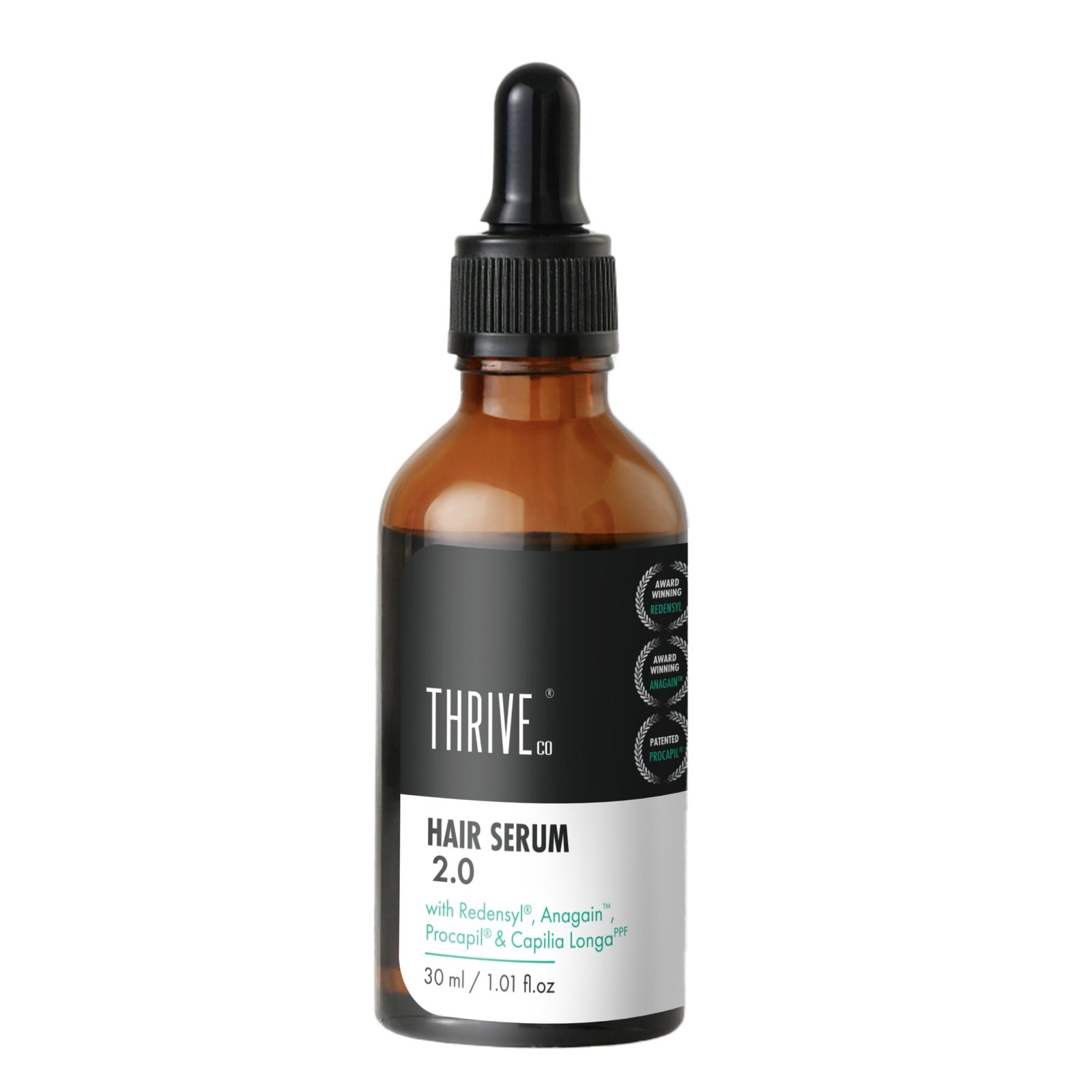 HAIR SERUM 2.0 - 100% CLINICALLY PROVEN HAIR GROWTH SERUM FOR MEN AND WOMEN, 30ml