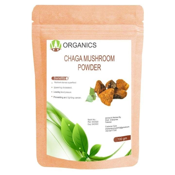 Organic Chaga Mushroom Powder 100 gm