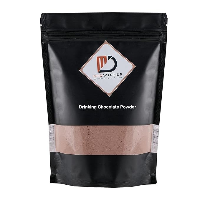 MIdwinfer Natural Drinking Chocolate Powder-100g (No Artificial Colours or Preservatives)