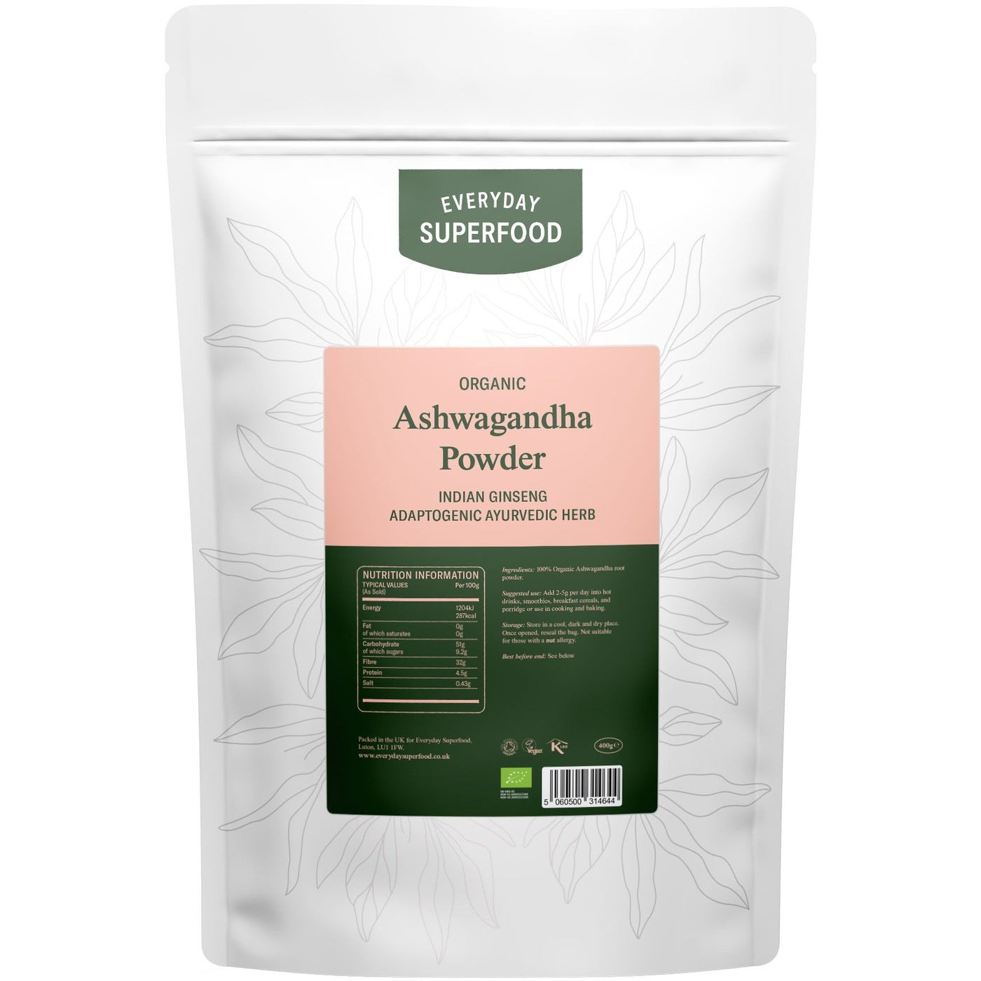 Organic Ashwagandha Powder 200gm