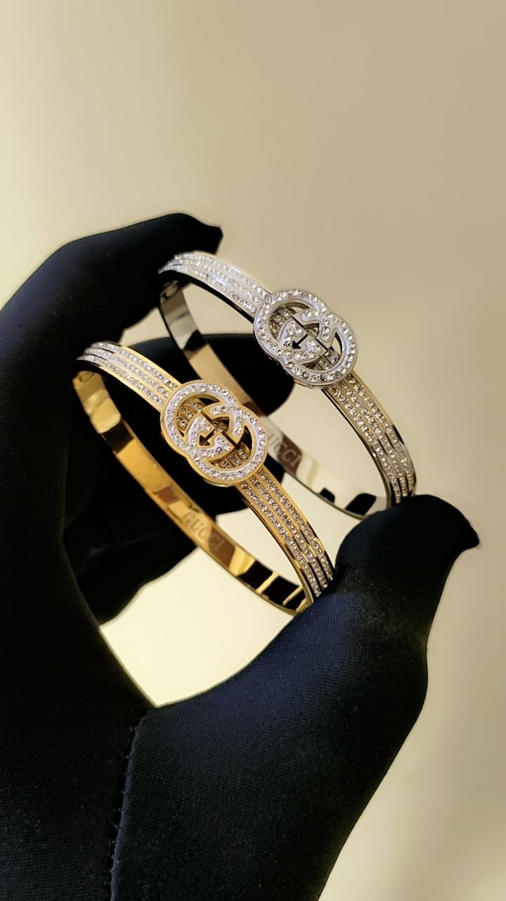 Bangles Stainless Steel 2 piece