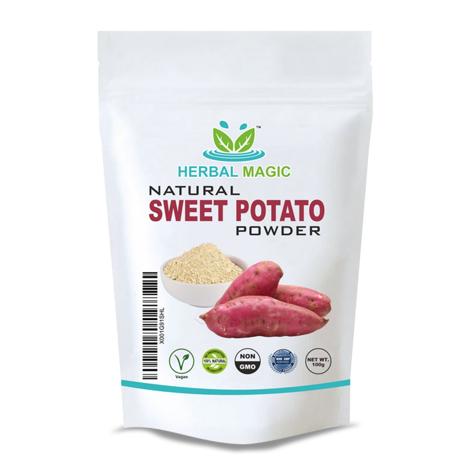 Natural Sweet Potato Powder 100gm