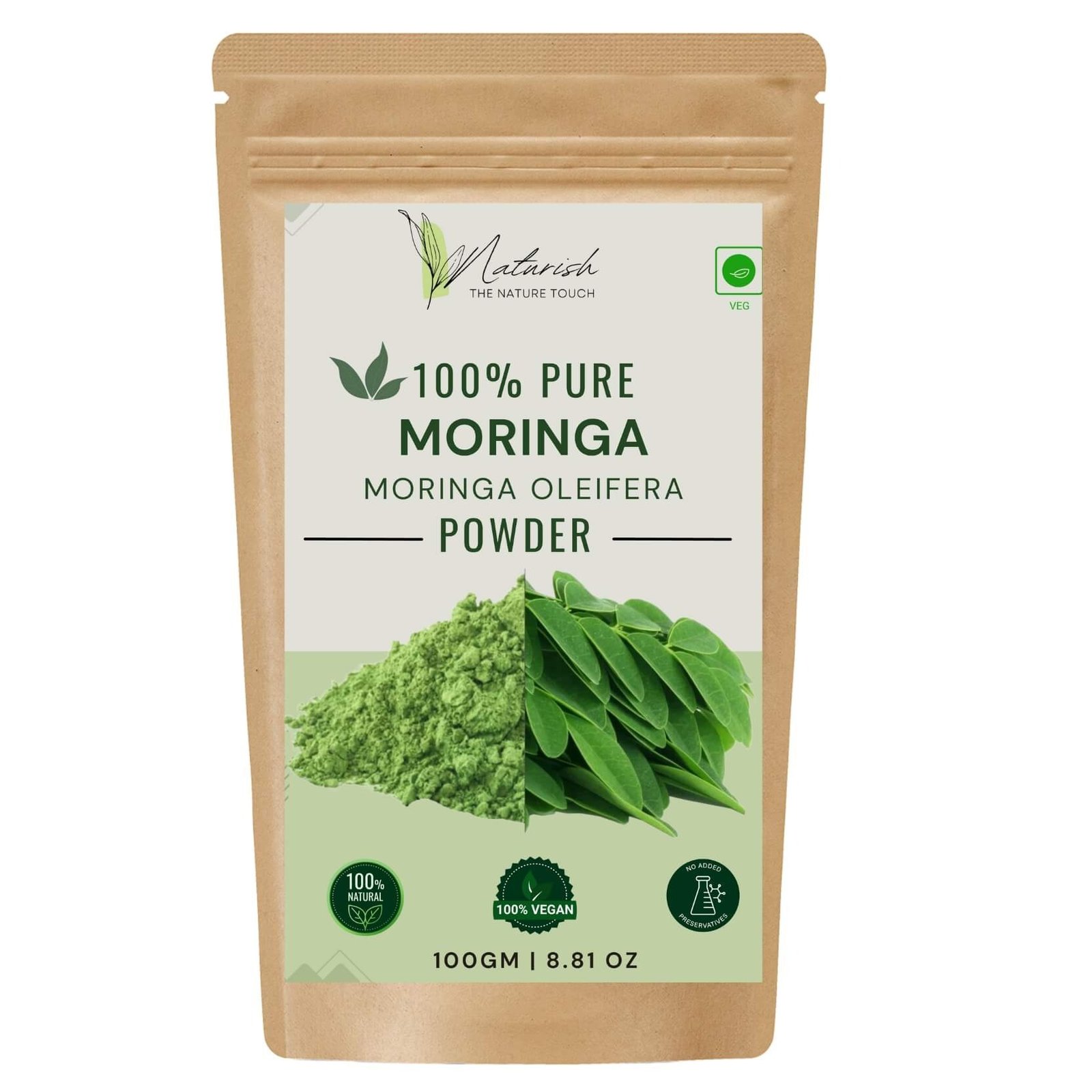 Moringa Leaves Powder – Boosting Immunity, Energy, and Overall Health