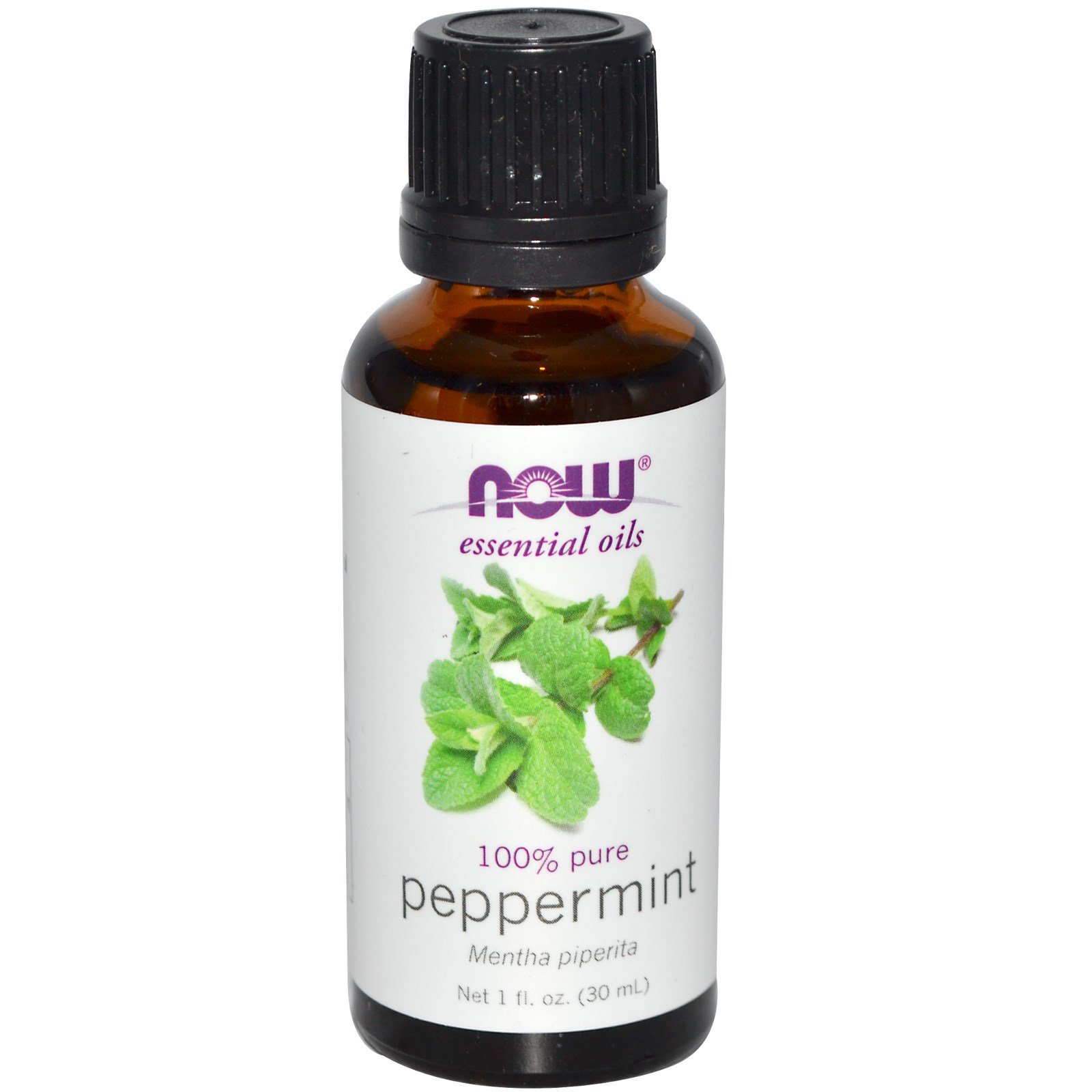 Now Essential Oils Peppermint -1oz/30ml