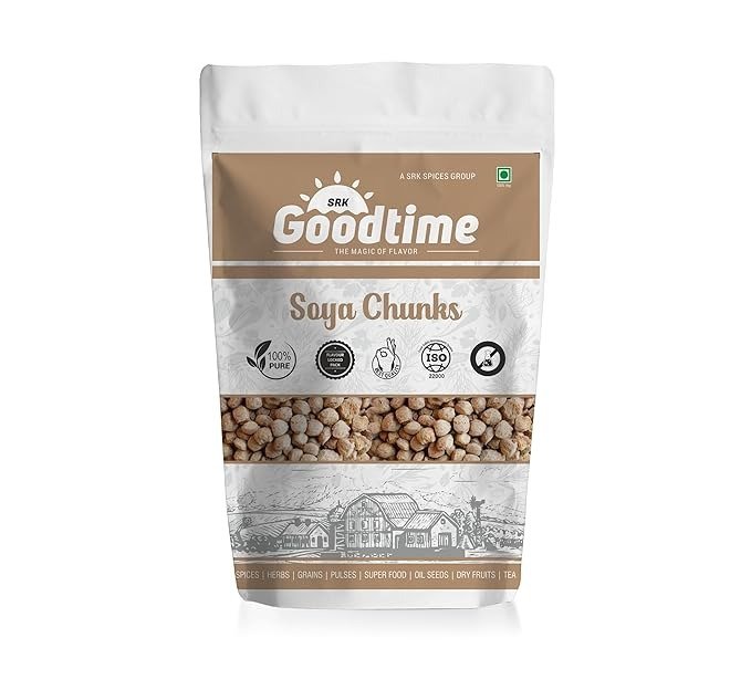 SRKGOODTIME Soya Chunk (250gm)