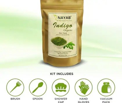 Nayab Organic Indigo Powder, 100 G