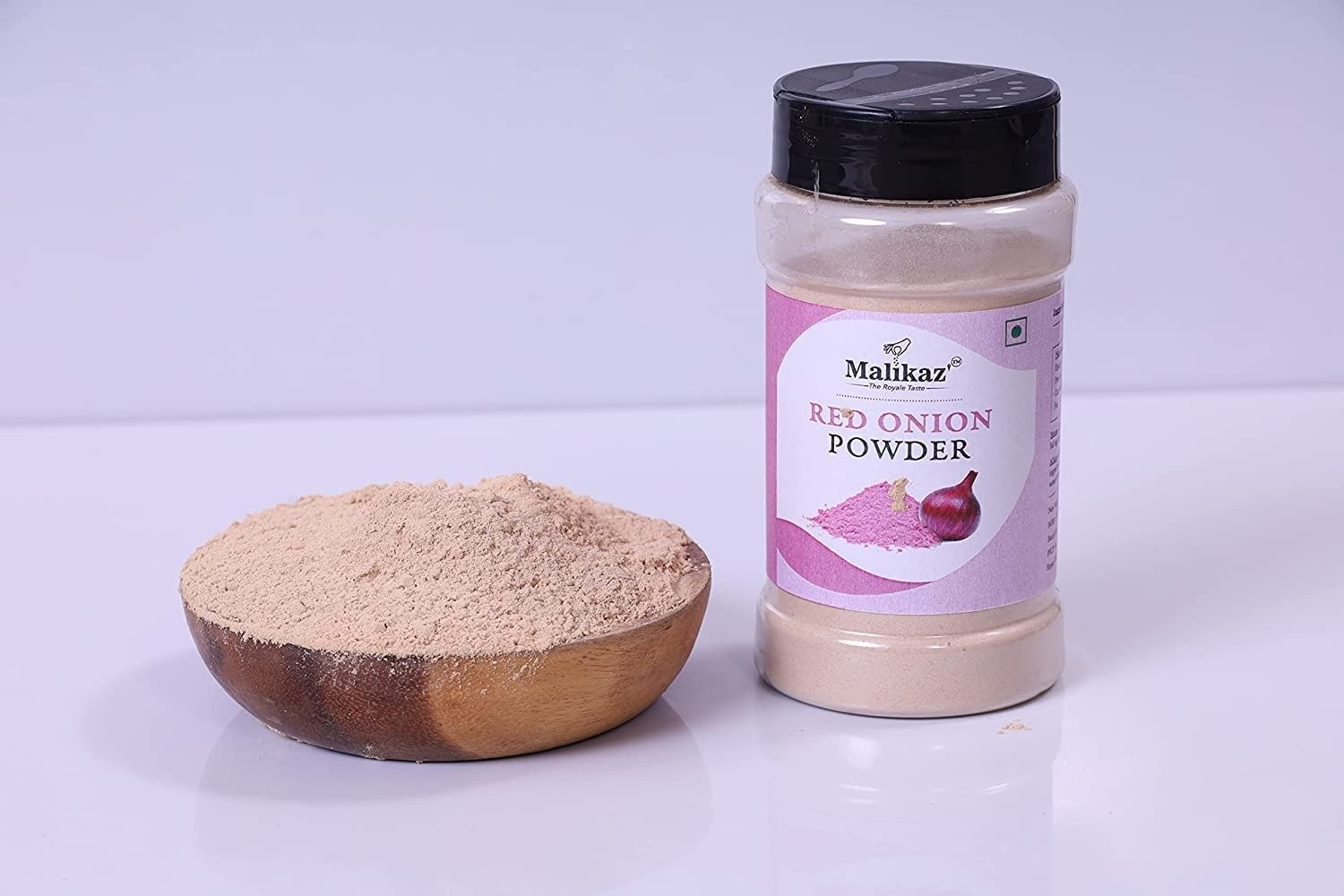 Malikaz' The Royale Taste Tomato Onion Combo (Tomato Powder, 100g | Red Onion Powder, 200g)