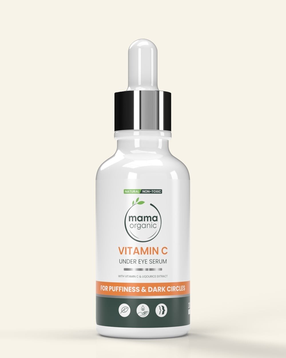 Vitamin C Under Eye Serum For Puffiness & Dark Circle With Vitamin C & Collagen Peptide - Natural & Non-Toxic - 30ml