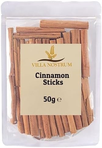 Organic Ceylon True Cinnamon Sticks / Quills 50 gm