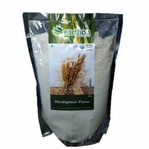 Indian Earthon 1 Kg Multigrain Flour, High In Protein, Packaging Size: 500gm