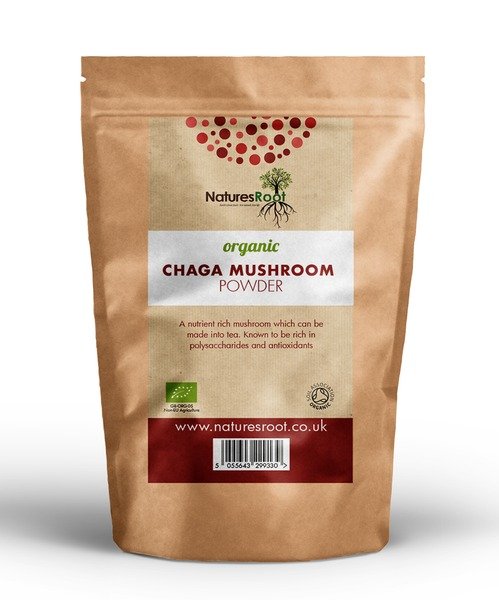 ORGANIC CHAGA MUSHROOM POWDER 200g