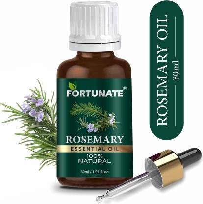 FORTUNATE Rosemary Oil for Skin, Muscle & Hair Conditioner - Rosemary Essential Oil (30 ml)