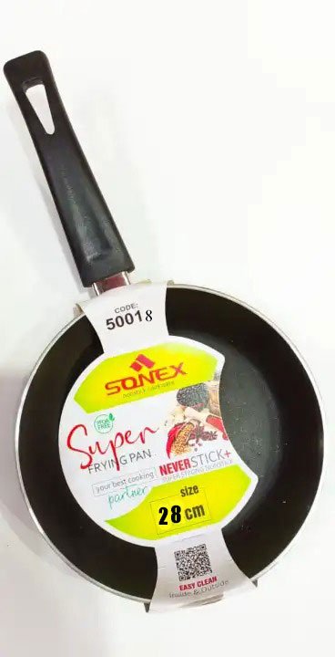 Super Frying Pan Sonex 28cm - Premium Non-Stick Cookware for Effortless Cooking | Buy Online on Daraz