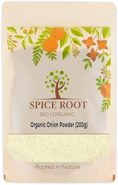 Bio Zwiebel Pulver 200g (Organic Onion Powder) - Premium Qualität, Bio-zertifiziert