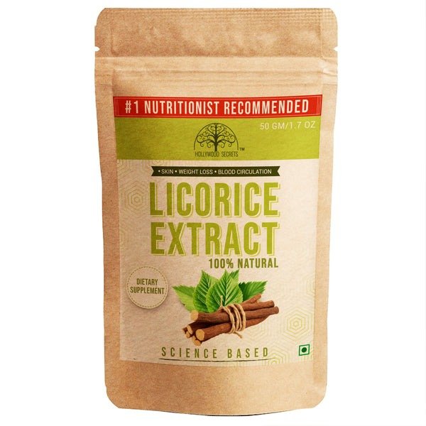 Pure Licorice Mulethi Extract Powder 10% Glycyrrhizin