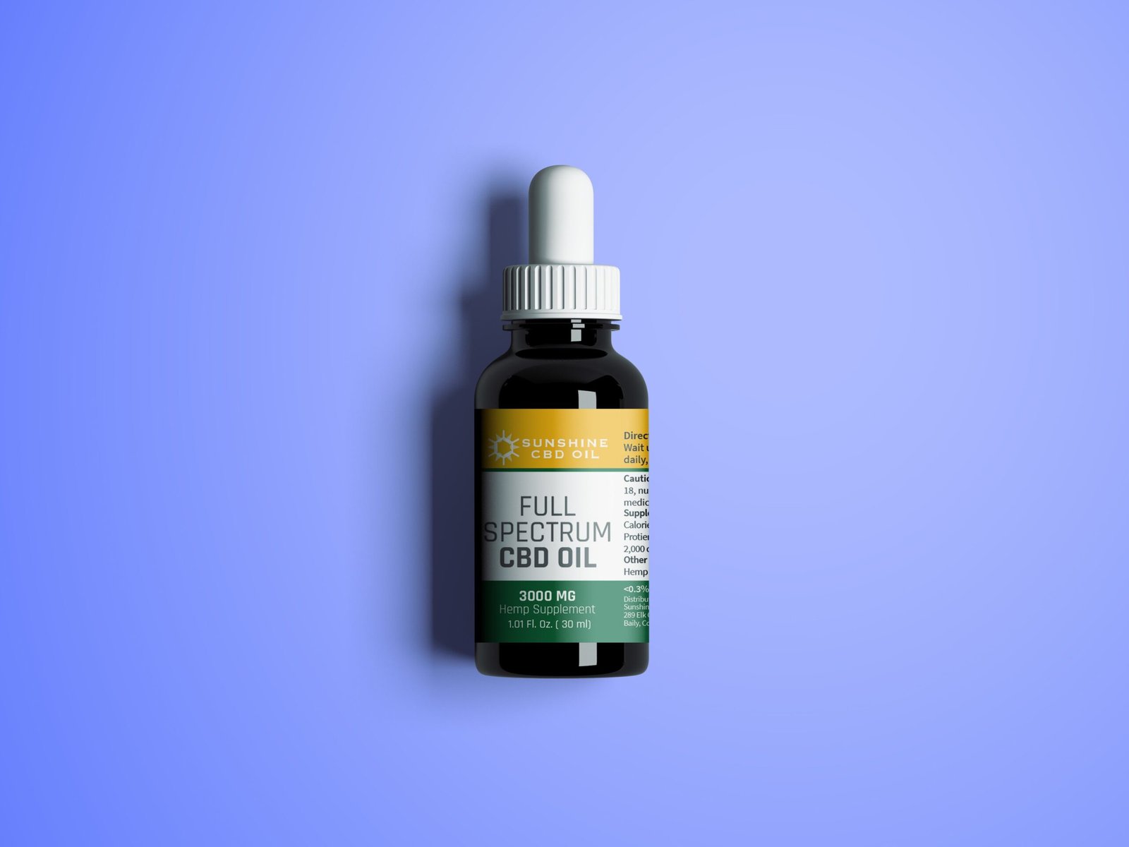 Full Spectrum CBD Tincture 30ml