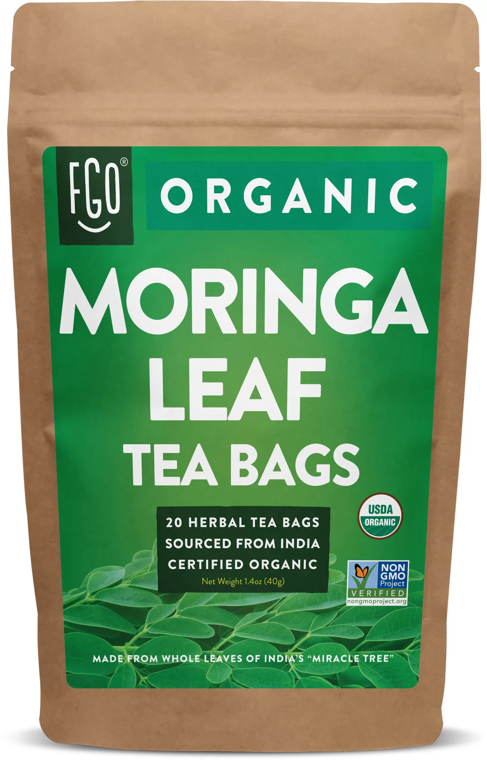 MORINGA TEA BAGS 20 TEA BAGS