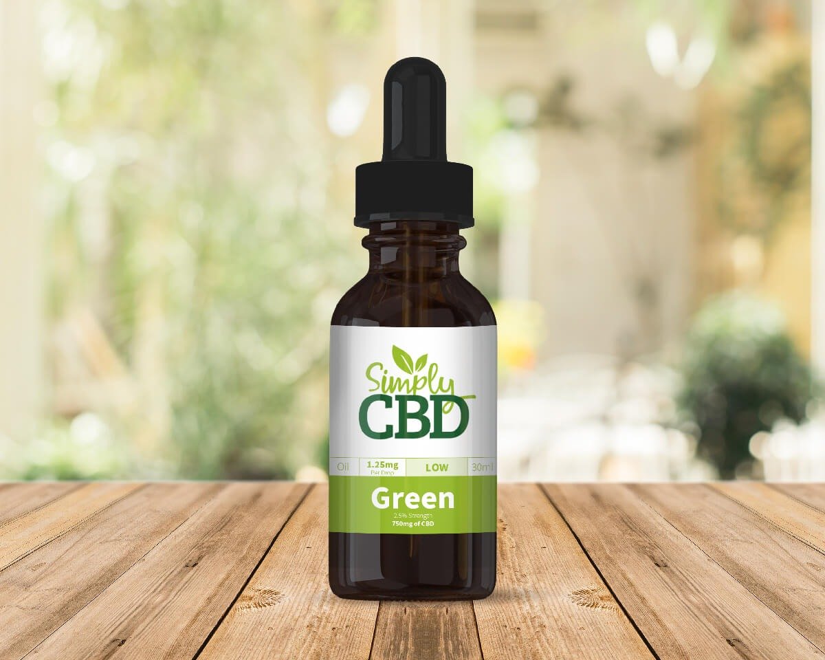 Green CBD Oil - 2.5% Strength 30ml