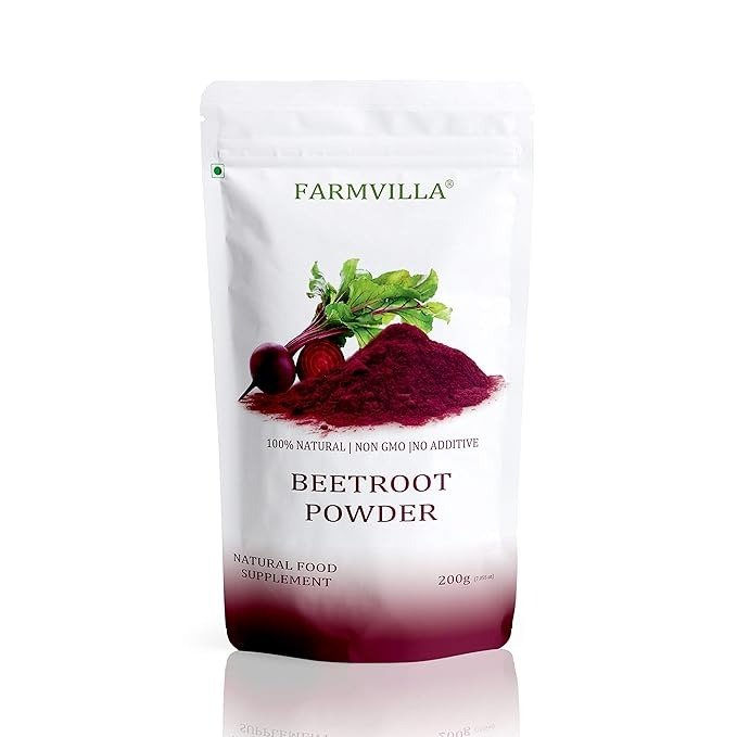 Farmvilla 100% Natural Beetroot Powder - 200 Gm