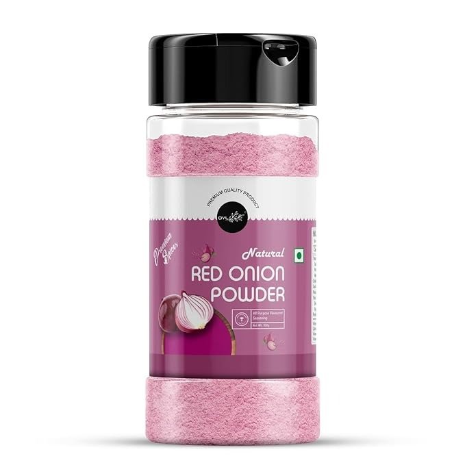 OYL - Red Onion Powder, Dehydrated, Good For Cooking - 200g (100G Each Pack Of 2)