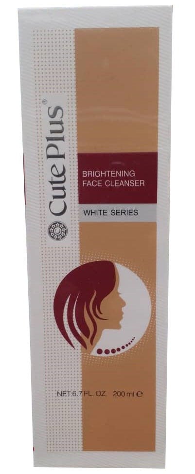 Cute Plus White Series Brightening Face Cleanser, 200ml