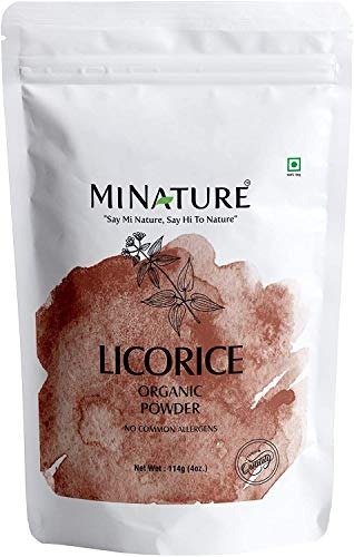 mi nature Organic Licorice Root Powder- Mulethi Powder -100gm