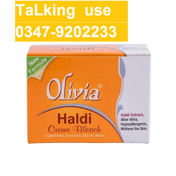 Olivia Bleach Haldi 17 Ml Bleaching Product for Hair