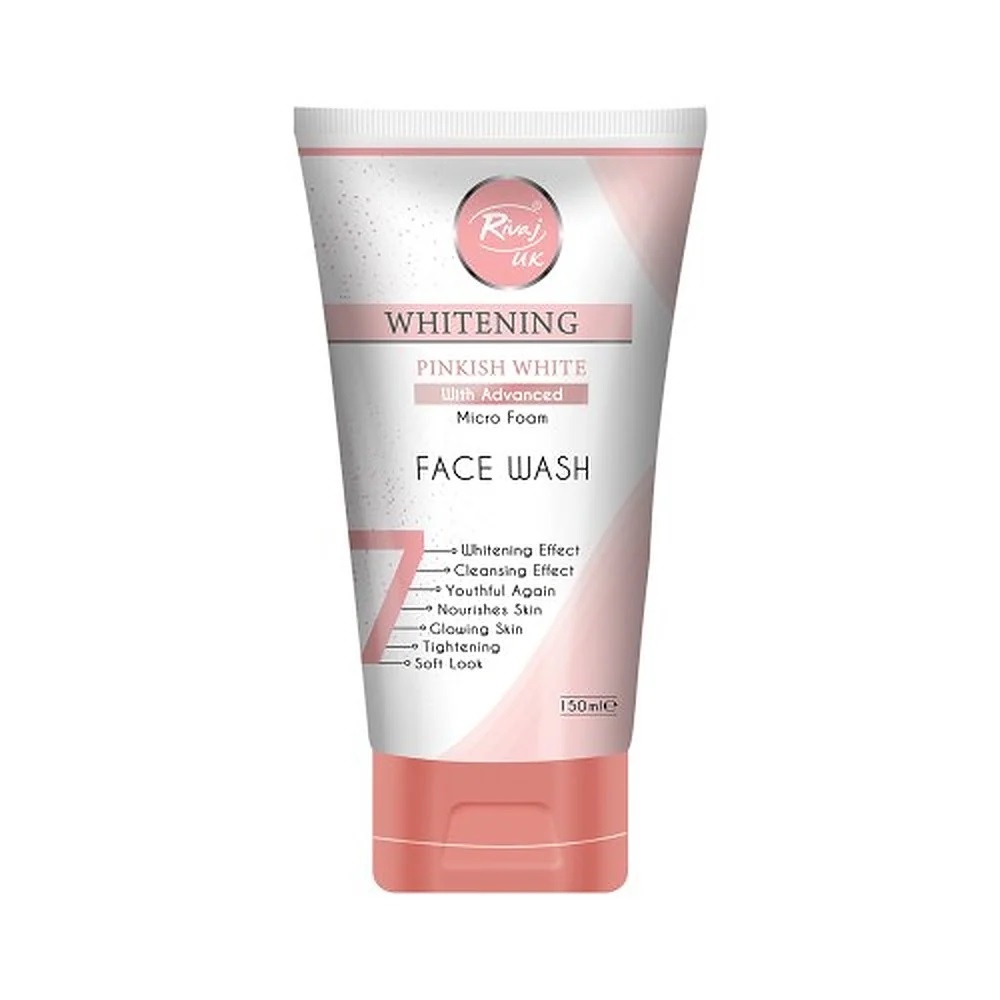 RIVAJ PINKISH WHITE ADVANCED FACE WASH 120ML