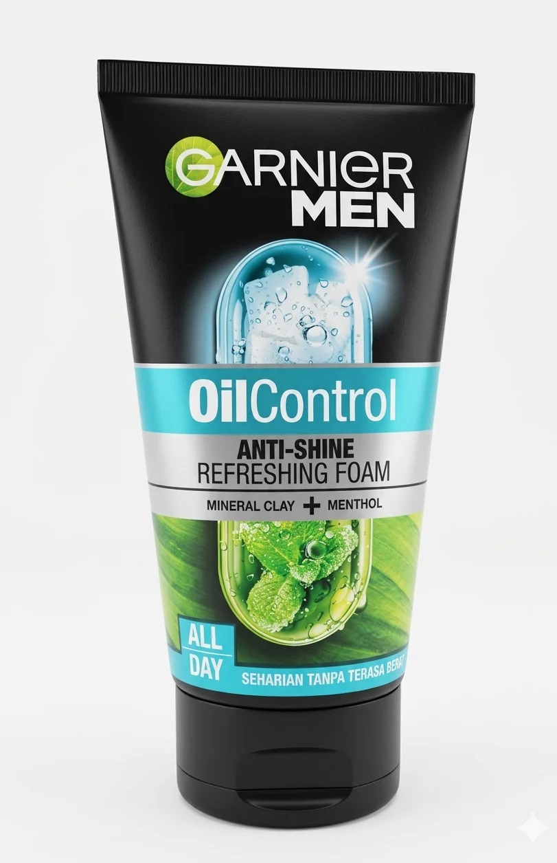 GARNIER MEN COOLING FOAM TURBO LIGHT 100 ML