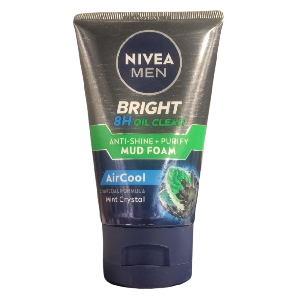 NIVEA MEN WHITENING OIL CONTROL MUD FACIAL FOAM 100 ML