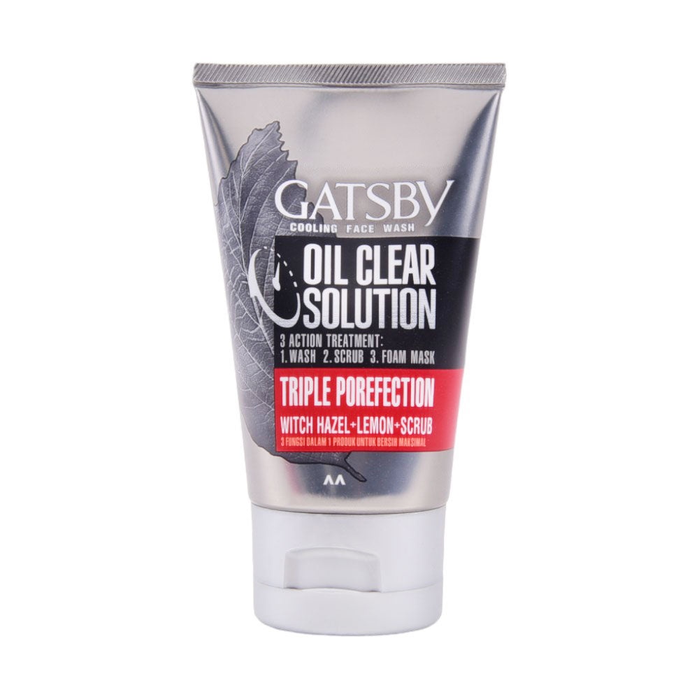 GATSBY FACE WASH TRIPLE ACTION TREATMENT 100GM