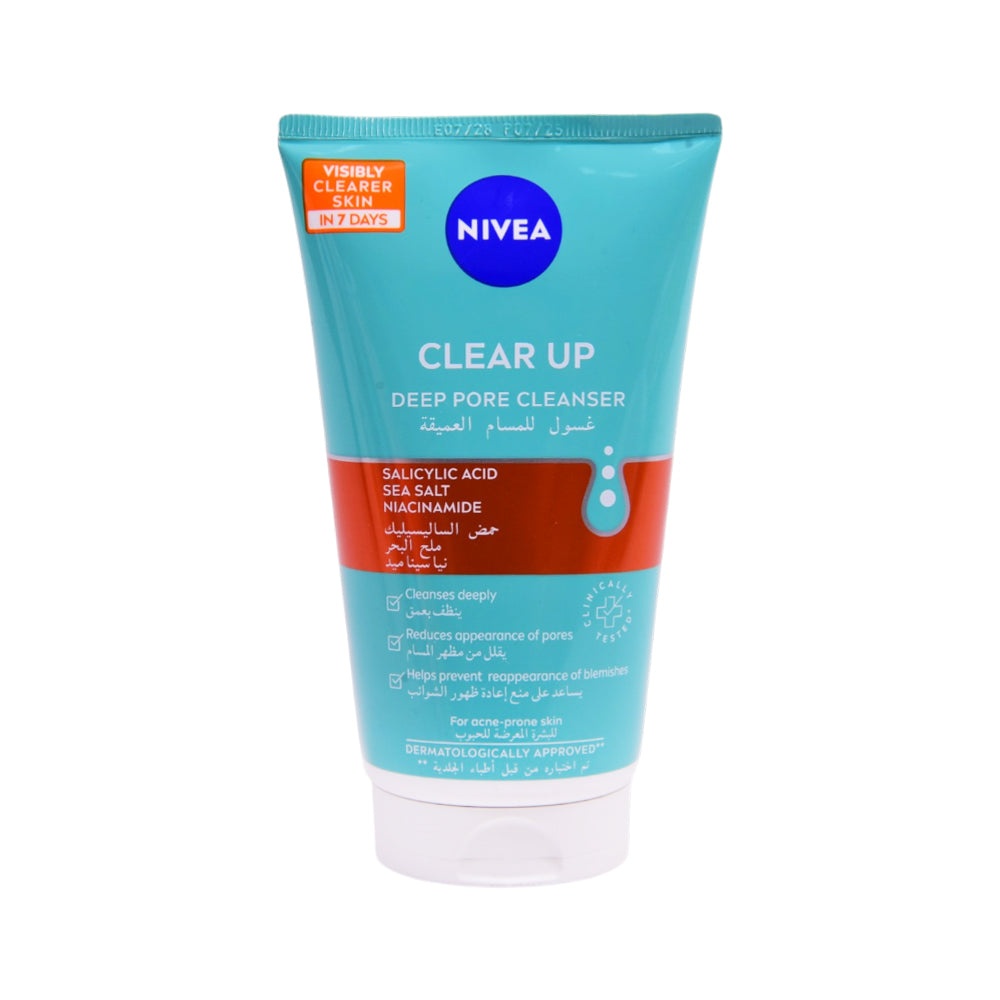 NIVEA CLEAR UP FACE WASH ACNE REPAIR 150 ML