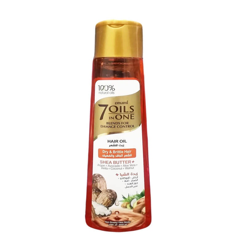 EMAMI HAIR OIL SHEA BUTTER DAMAGE CONTROL 7IN1 200 ML