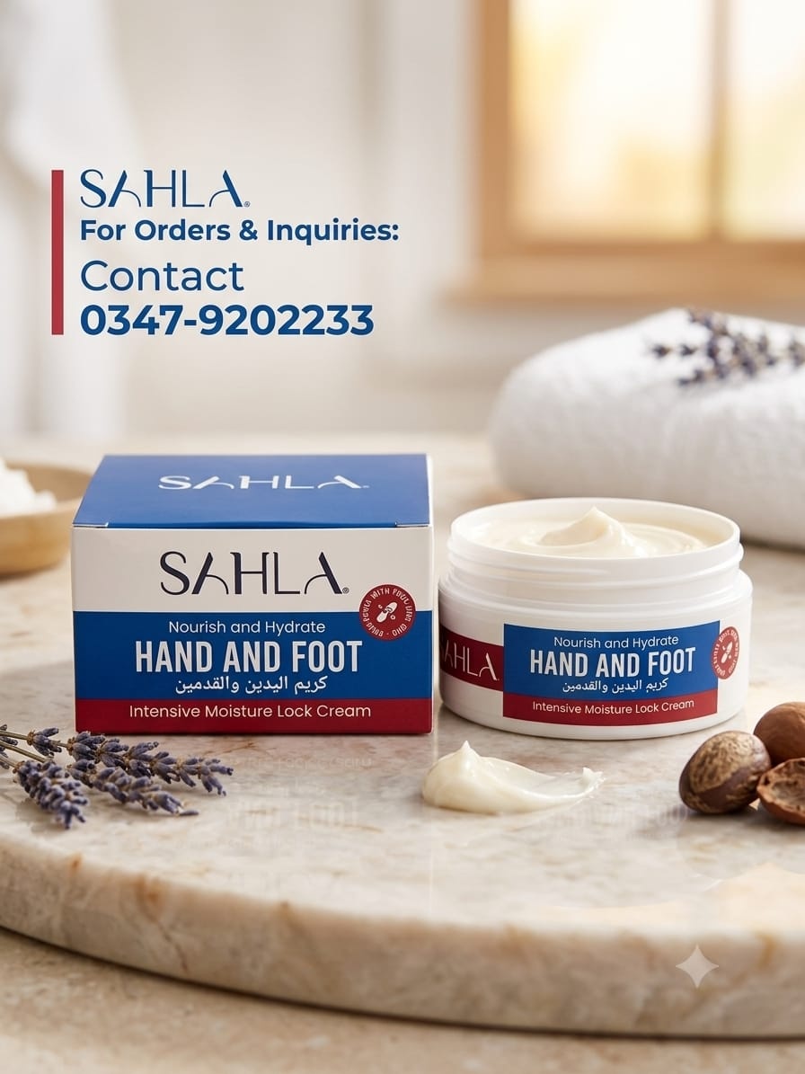Nourish and hydrate Hand and Foot Cream