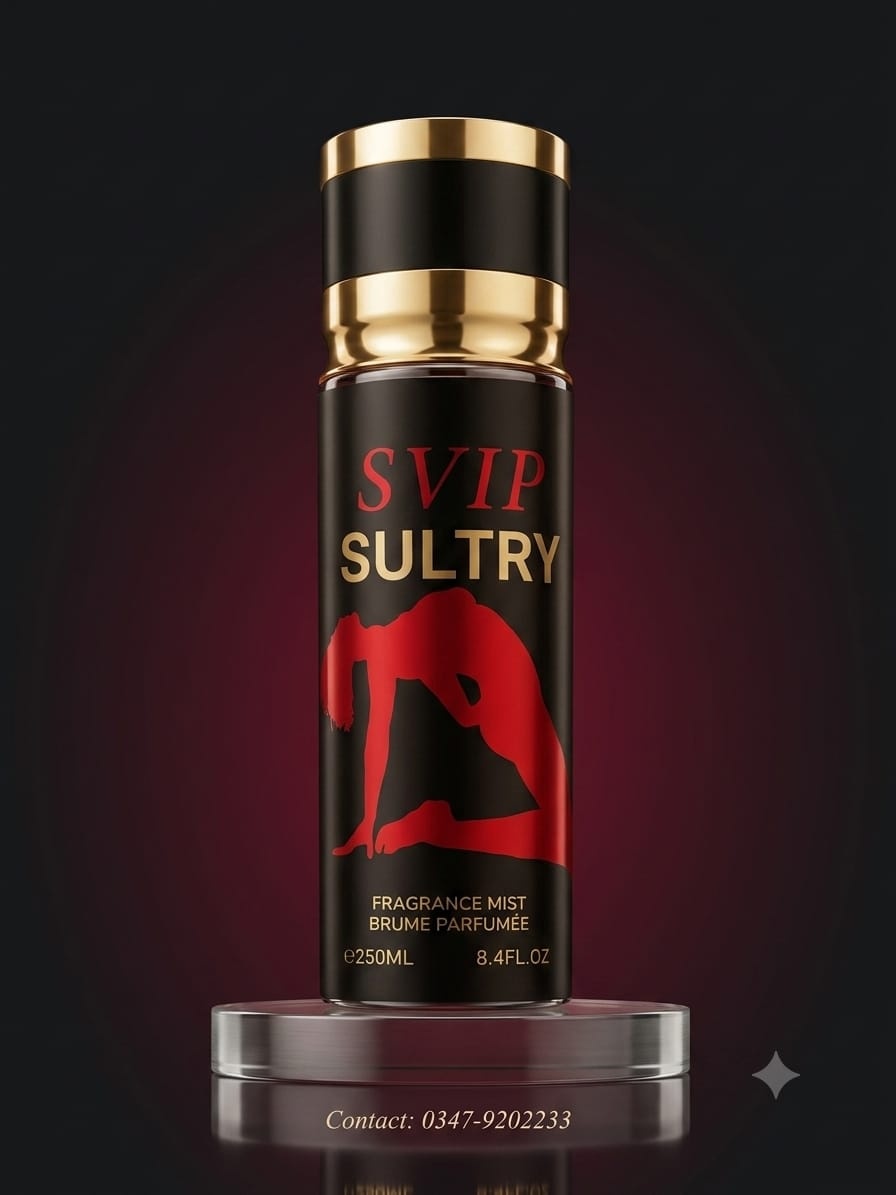 V Voronin SVIP Sultry Fragrance Mist 250ml | Premium Body Mist | She Cosmetics