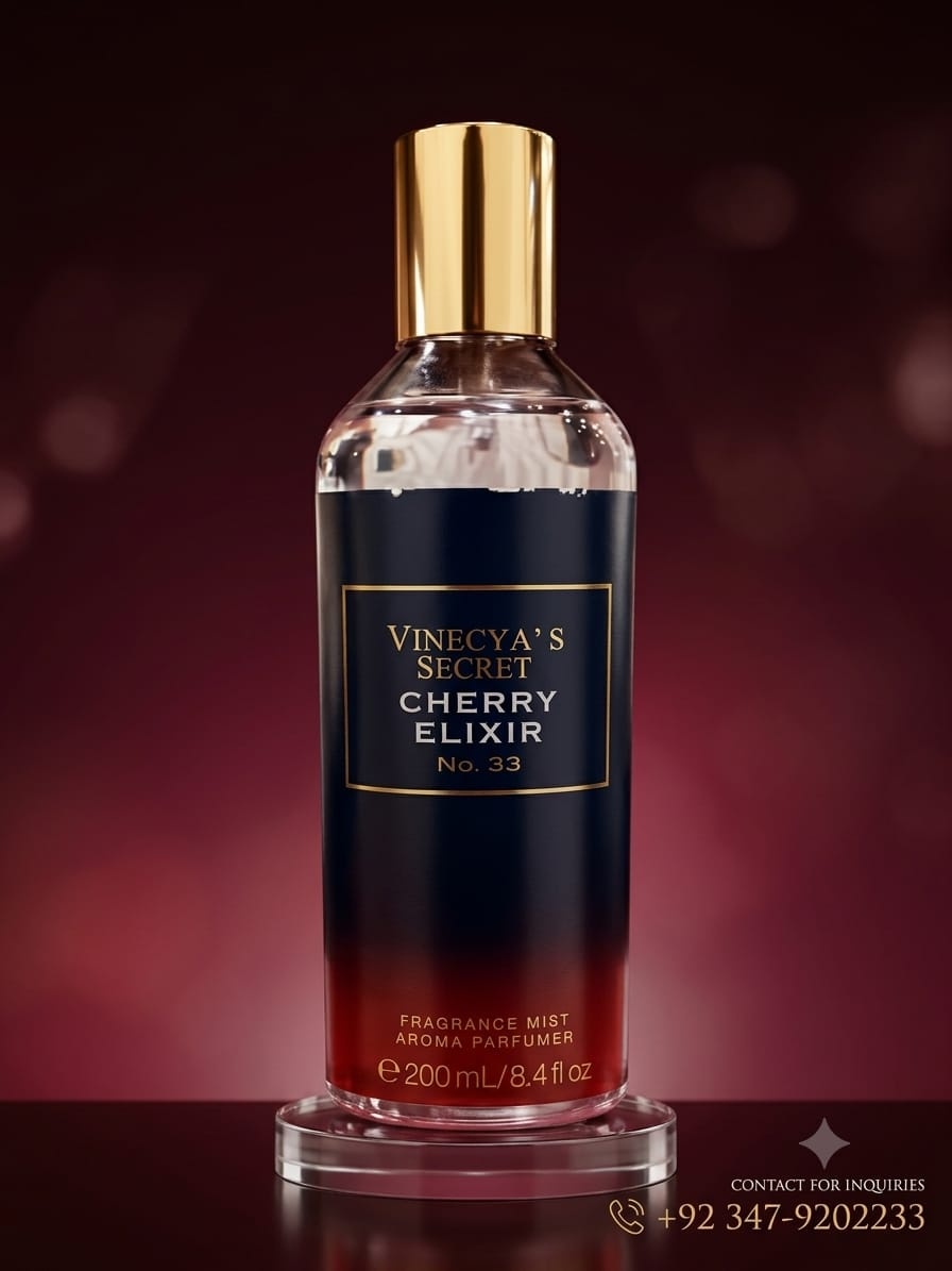 Vinecya’s Secret Cherry Elixir No.33 Fragrance Mist – 250 ml
