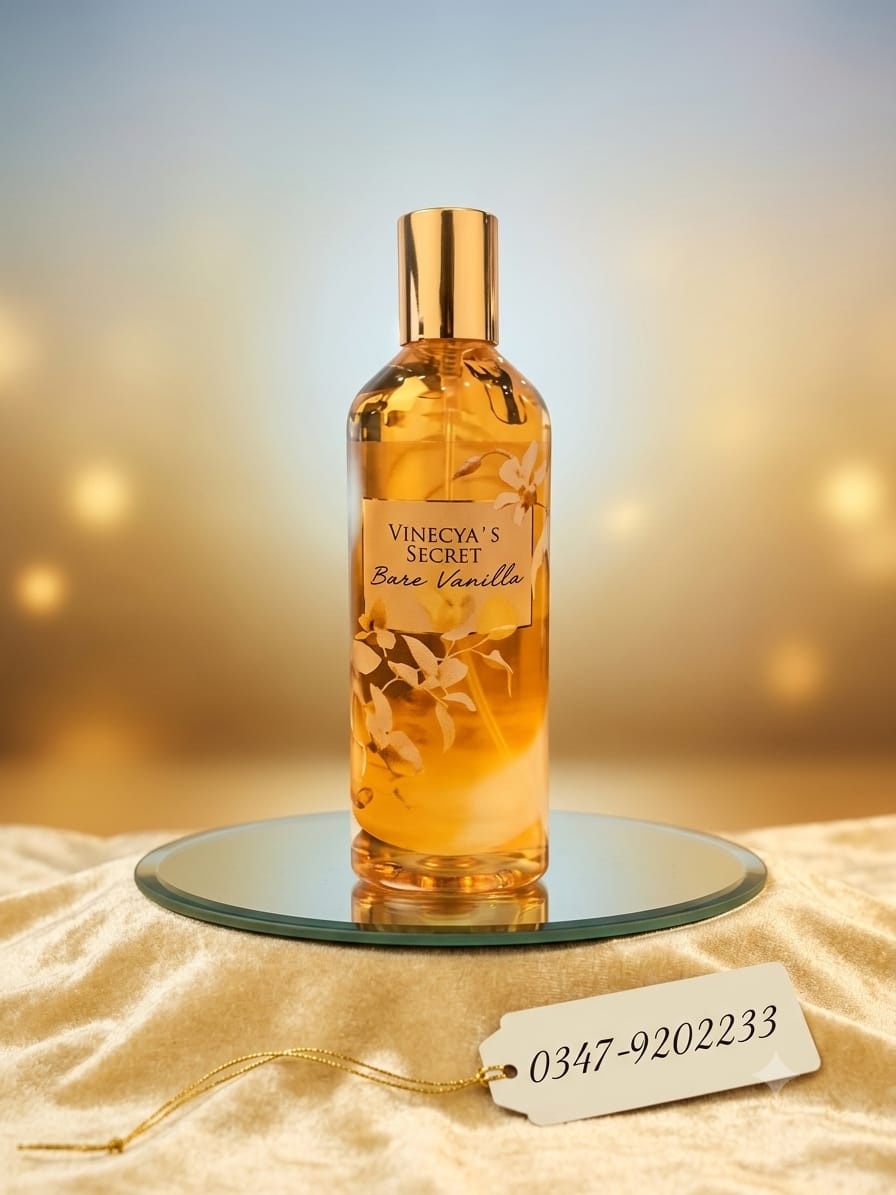 Vinecya’s Secret Bare Vanilla La Crème Fragrance Mist – 250 ml | She Cosmetics