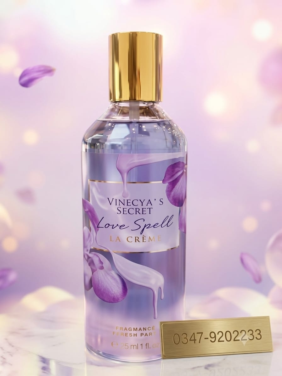 Vinecya’s Secret Love Spell La Crème Fragrance Mist – 250 ml