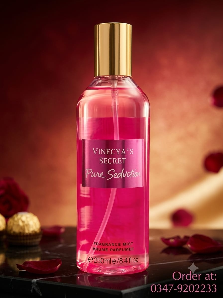 Vinecya’s Secret Pure Seduction Fragrance Mist – 250 ml