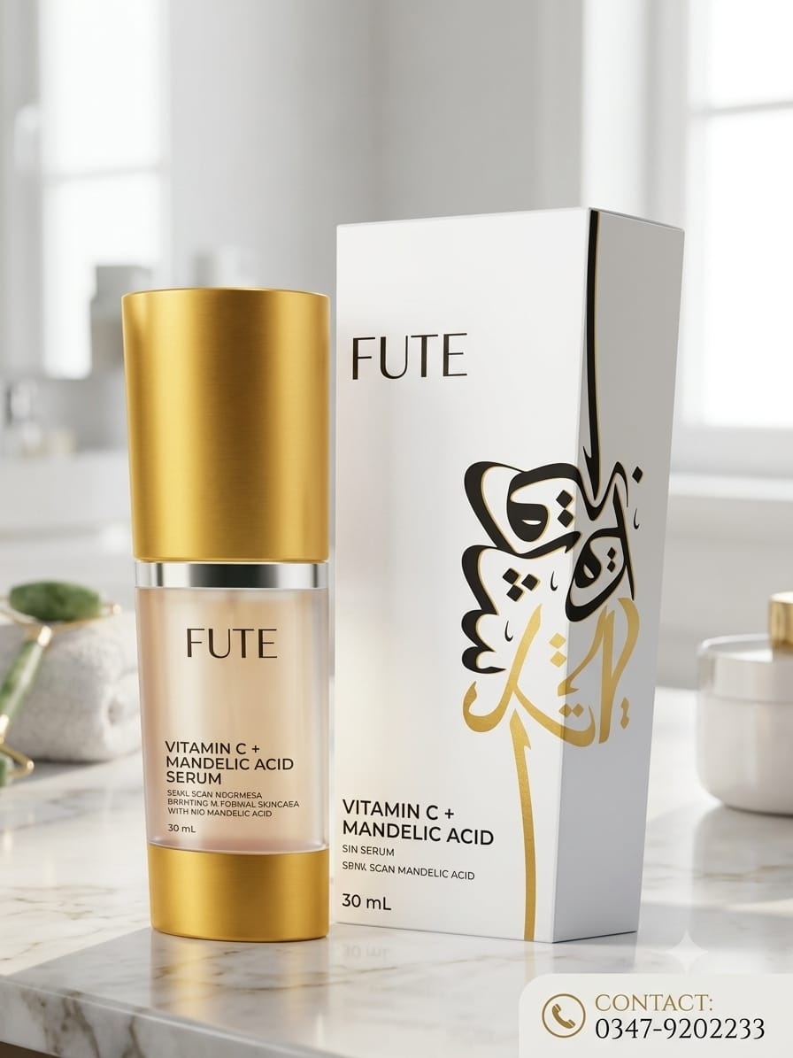 FUTÉ Vitamin C+Mandelic Acid Serum - 30ml