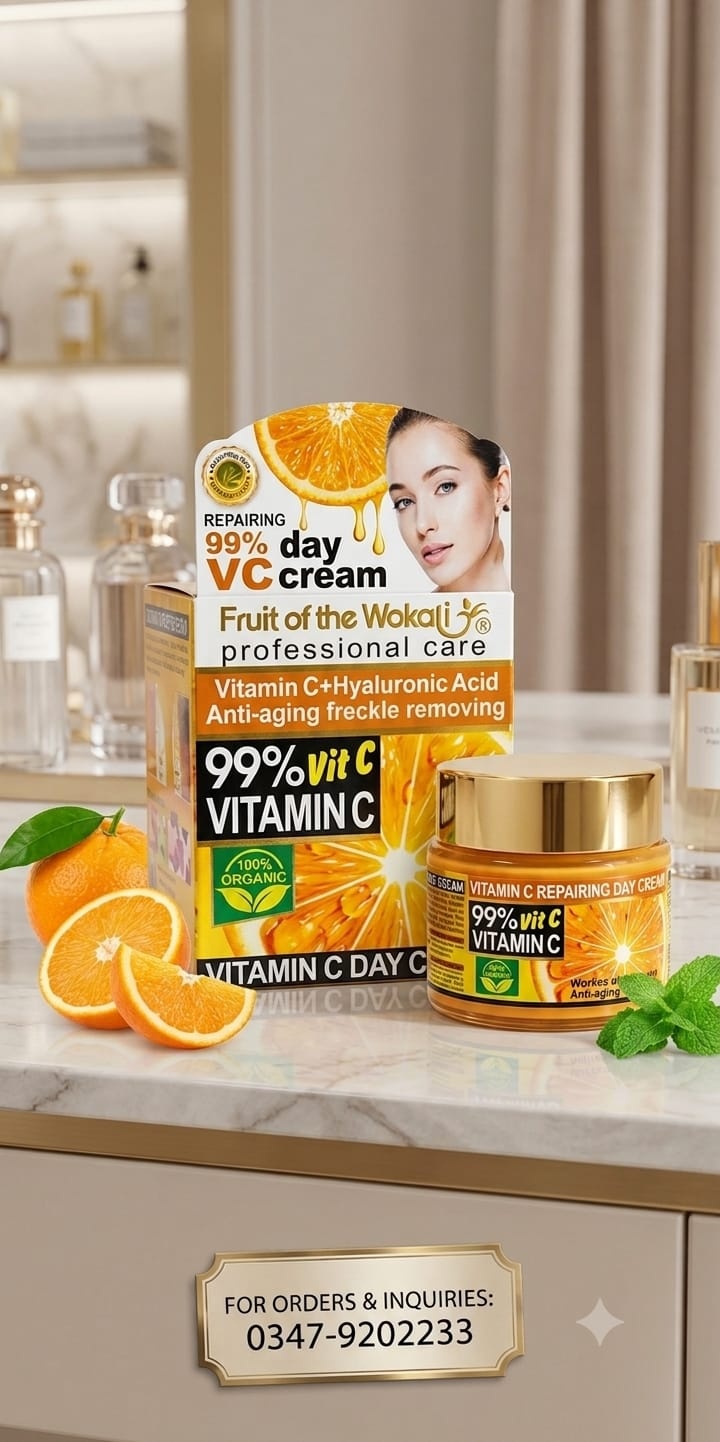 Wokali Vitamin C Day Cream 50g