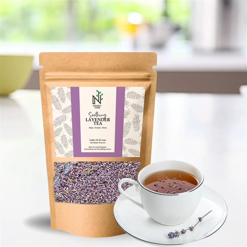Lavender Tea 100g green box