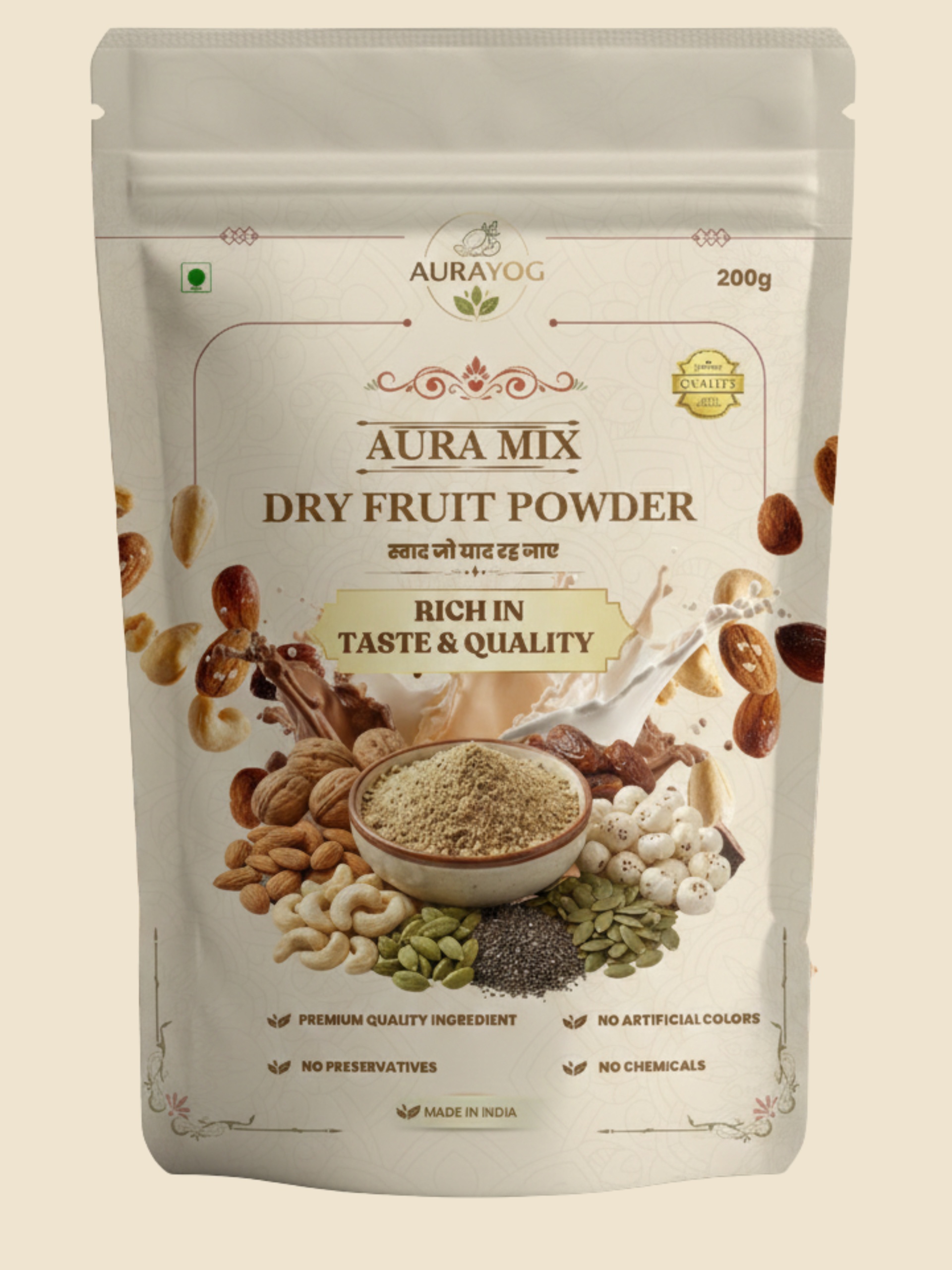 AuraMix Dry fruit Powder 200